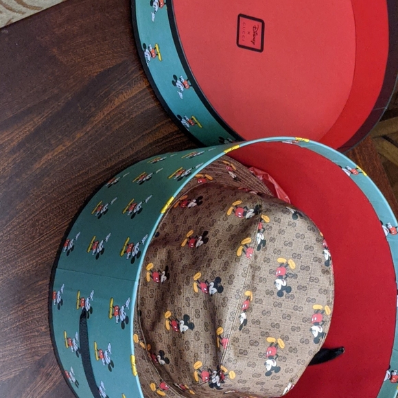 Gucci X Disney Bucket Hat Mickey Mouse - Picture 3 of 4
